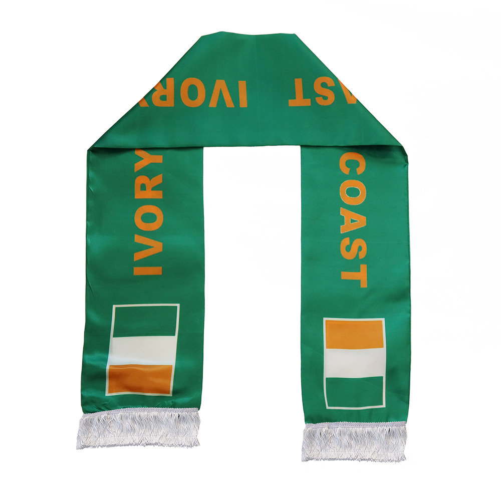 Ivory Coast Election Fans Scarf Custom-02